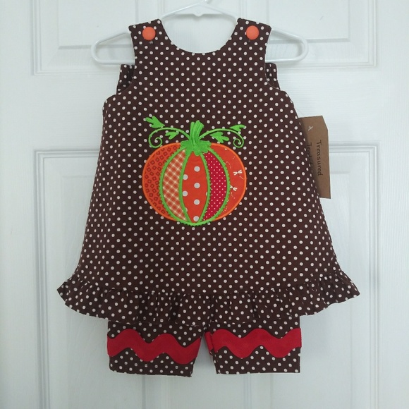 Mulberry Street Pumpkin Pant Set - Picture 1 of 1